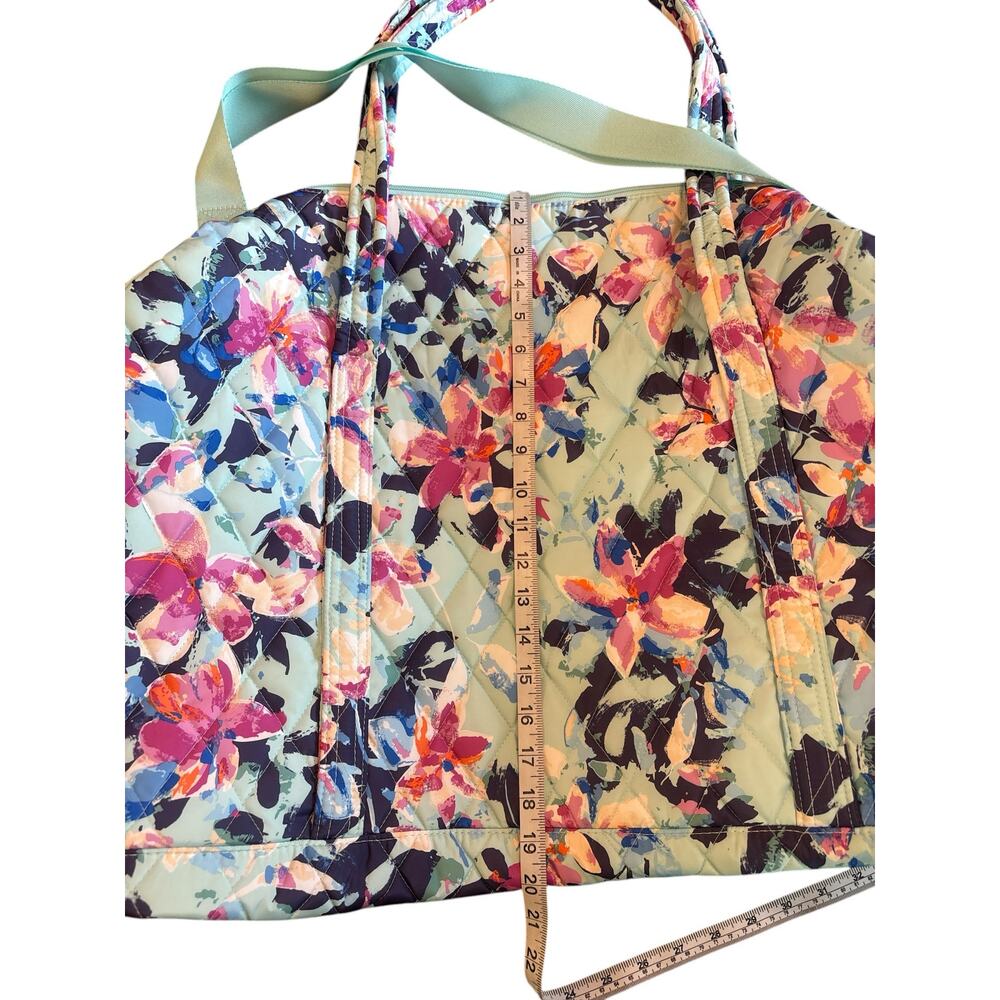 Vera Bradley XL Duffel- Floating Blossoms - Picture 7 of 8